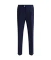 Brunello Cucinelli Belt-loop Casual Pants In Black