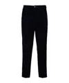 Brunello Cucinelli Belt-loop Casual Pants In Black