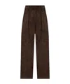Brunello Cucinelli Belt Loop Casual Pants In Brown