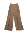 Brunello Cucinelli Belt-loop Casual Pants In Brown
