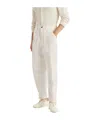 Brunello Cucinelli Belt-loop Casual Pants In White