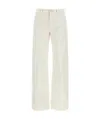 Brunello Cucinelli White Contemporary Loose Jeans In White