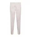 Brunello Cucinelli Belt-loop Casual Pants In White