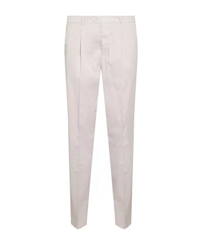 Brunello Cucinelli Belt-loop Casual Pants In White