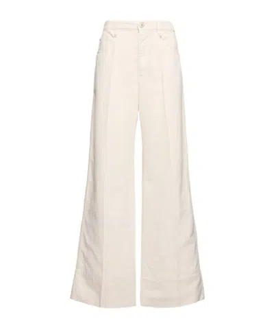 Brunello Cucinelli Belt-loop Jeans In Neutral