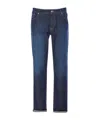 Brunello Cucinelli Belt-loop Jeans In Blue