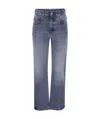Brunello Cucinelli Belt-loop Jeans In Blue