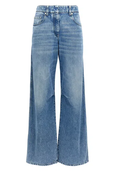 Brunello Cucinelli Belt-loop Jeans In Blue