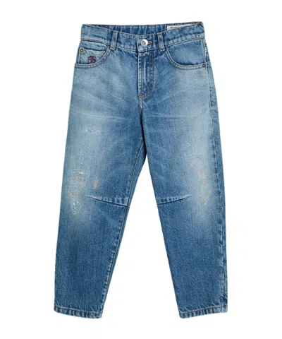 BRUNELLO CUCINELLI BELT-LOOP JEANS