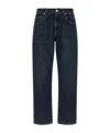 Brunello Cucinelli Belt Loop Jeans In Blue
