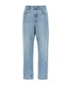 Brunello Cucinelli Belt-loop Jeans In Blue