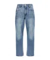 Brunello Cucinelli Belt-loop Jeans In Blue