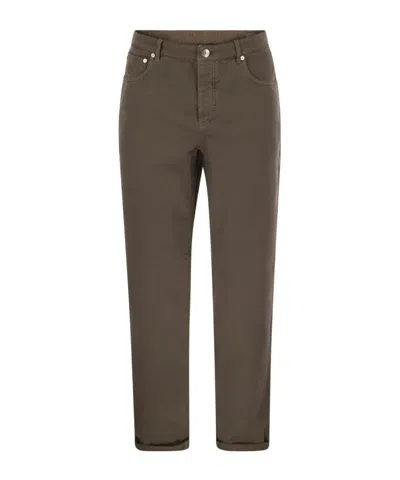 BRUNELLO CUCINELLI BELT LOOP JEANS