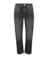 Brunello Cucinelli Belt Loop Jeans In Gray