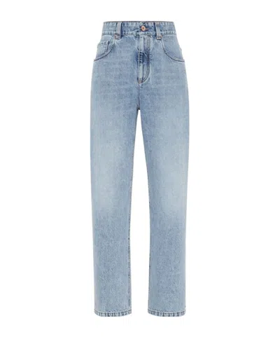 BRUNELLO CUCINELLI STRAIGHT-LEG DENIM JEANS