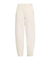 Brunello Cucinelli Belt-loop Jeans In White