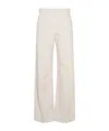Brunello Cucinelli Belt-loop Jeans In White