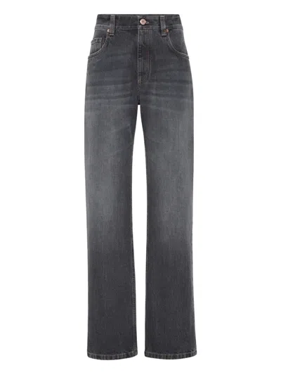BRUNELLO CUCINELLI BELT-LOOPS JEANS
