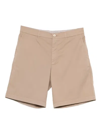 Brunello Cucinelli Belt-loops Shorts In Neutral