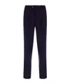 Brunello Cucinelli Belt Loops Slacks In Blue
