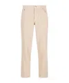 Brunello Cucinelli Belt Loops Slacks In Brown