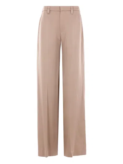 BRUNELLO CUCINELLI BELT-LOOPS TROUSERS