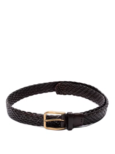 Brunello Cucinelli Belt In Brown