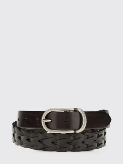 Brunello Cucinelli Belt Men  In Black