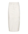 Brunello Cucinelli Belt Ring Mid-length Skirt