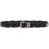 Brunello Cucinelli Belt With Detailed Buckle In Black