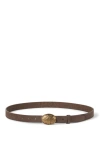 Brunello Cucinelli Belt With Detailed Buckle In Brown