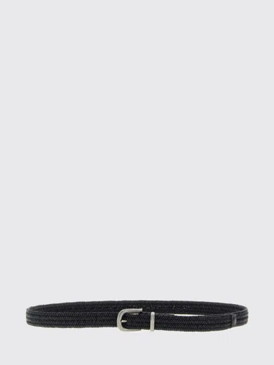 Brunello Cucinelli Belt Woman  In Black