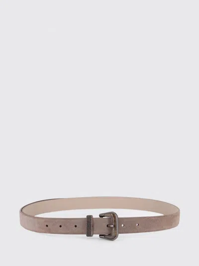 Brunello Cucinelli Belt Woman In Neutral