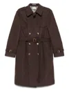 Brunello Cucinelli Men Overcoat In Brown