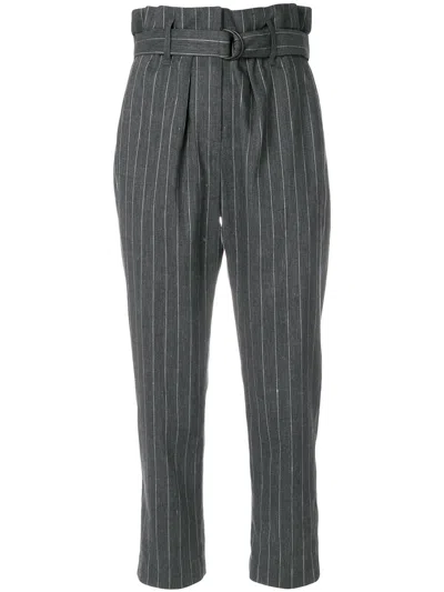 Brunello Cucinelli Belted Cropped Trousers