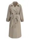 Brunello Cucinelli Raincoat In Neutral