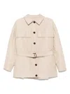Brunello Cucinelli Women Belted Padded Jacket