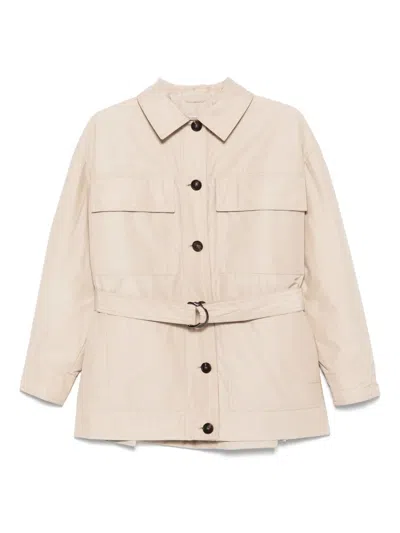 BRUNELLO CUCINELLI BELTED JACKET