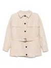Brunello Cucinelli Belted Padded Jacket