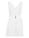 Brunello Cucinelli Belted Sleeveless Dress