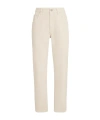 Brunello Cucinelli Five-pocket Straight Jeans In Nude