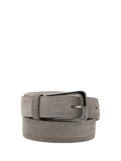 Brunello Cucinelli Belts E Braces In Brown