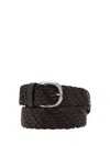 Brunello Cucinelli Belts E Braces In Brown