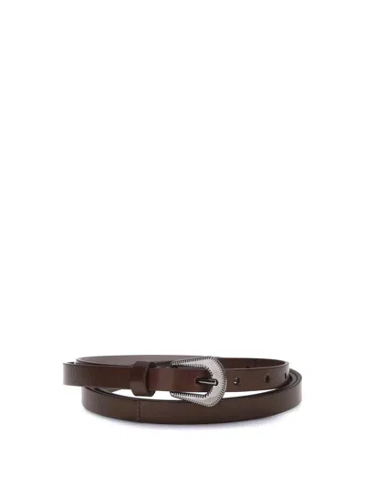 Brunello Cucinelli Belts E Braces In Brown