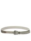 Brunello Cucinelli Belts Beige In Neutral