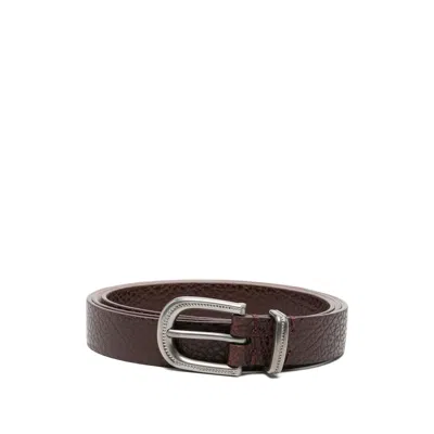 Brunello Cucinelli Belts Women In Brown