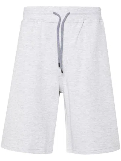 BRUNELLO CUCINELLI DOUBLE FRENCH TERRY BERMUDA SHORTS