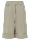 Brunello Cucinelli Rolled Hem Bermuda Shorts