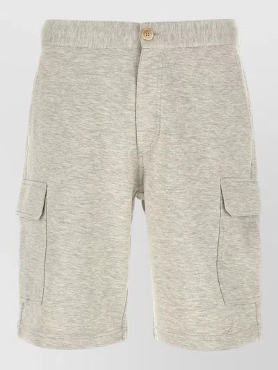 BRUNELLO CUCINELLI BERMUDA PANTS CARGO STYLE MULTIPLE POCKETS