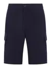 Brunello Cucinelli Men Double French Terry Bermuda Shorts